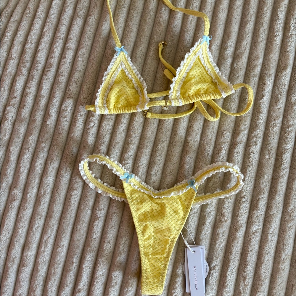 Yellow Bydee Bikini Set (NWT)